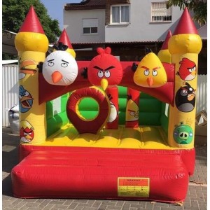 השכרת מתנפחים - אנגרי בירדס משמשונית 9435